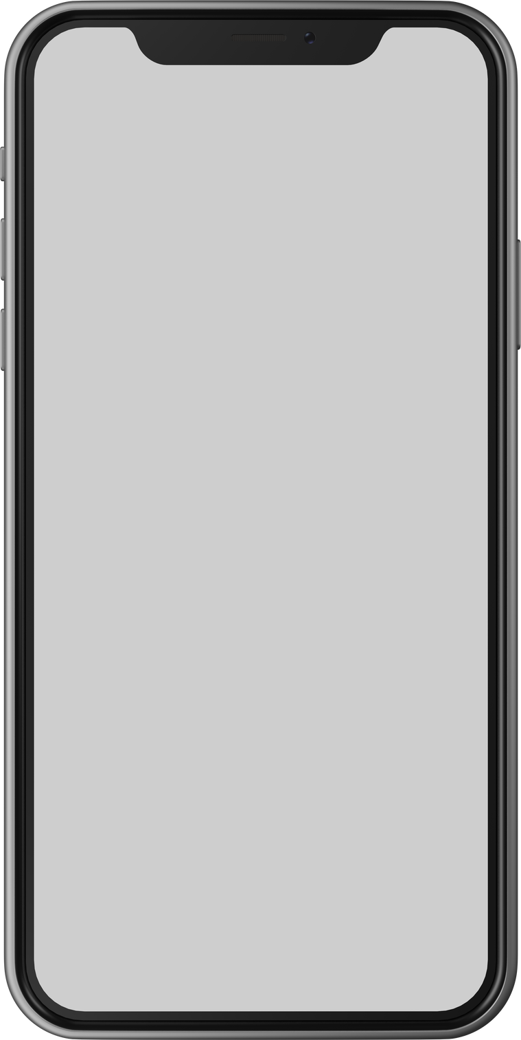 Blank Screen Smartphone Illustration 